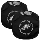 Baby Fanatic Team Color Bibs, Philadelphia Eagles, 2-Count by Baby Fanatic [並行輸入品]