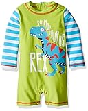 Hatley ハットレイ 男の子 ダイナソーREXスイモサウルス・ベビーラュシュガード 72cm ~ 75cm 、9-12M(72-74cm) マルチカラー ナイロン82% ポリウレタン18% BS6