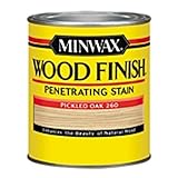Minwax 22600 1/2 Pint Wood Finish Interior Wood Stain, Pickled Oak [並行輸入品]