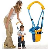 Belt Moon Baby Walker - Learn To Walk Assistant/Helper - Orange and Blue by PPSTORE99 by PPSTORE99