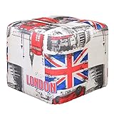 タンスのゲン スツール　チェア　四角型 国旗B柄11310005 18