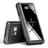 【26800mAhモバイルバッテリー&改善版&PSE認証済】Zonhood モバイルバッテリー 大容量 スマホ充電器 急速充電器 ワイヤレス