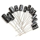 ILS - 1200 pieces 12 Value 1uF~470uF Electrolytic Capacitors Assortment Kit 100 pieces Each Value
