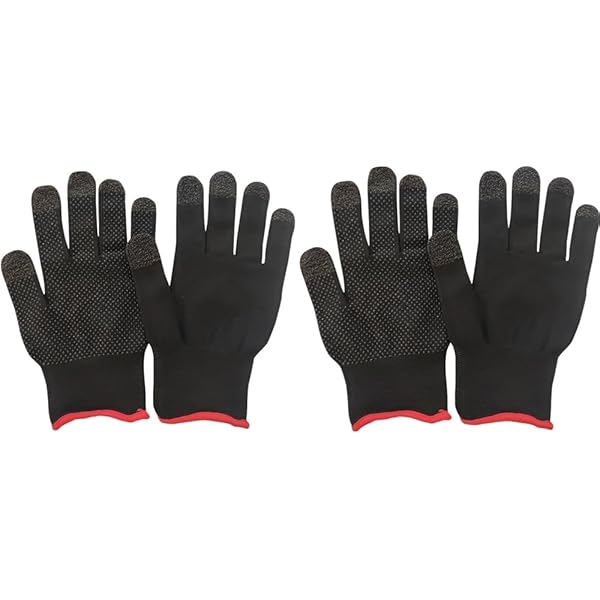 Amazon.co.jp: [HYSTERIA] 汗ばみ手用ゲーミンググローブ 高感度 耐汗