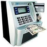 Kids 'ギフトパーソナルATM Cash Coin Money Savings Bankシルバー/ブラックマシン