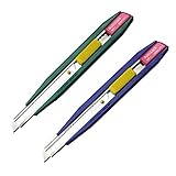 NTカッター A型カッター AR-1P-2 2本セット AR-1P-2 ブルー・グリーン
