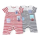 La Chiave (ラ キエーベ ) 半袖グレコ (70～80cm) キムラタンの子供服 (53131-181b) ネイビーブルー 70