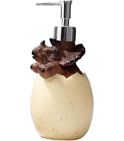 Amazon｜[Queen-b] ソープディスペンサー 恐竜 かっこいい 子ども