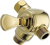 Delta Faucet U4929-PB-PK Universal Showering Components 3-Way Shower Arm Diverter for Handshower, Po
