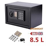 Secure Digital Steel Safe Key/electronic Security Home Office Money Safety Box