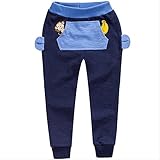 子供服 ロングパンツ キッズ 子ども 春 秋 綿 長ズボン スウェットパンツ パンツ 男の子 女の子 ベビー おしゃれ カジュアル ファッション 可愛い 猿 動物柄 プレゼント ギフト 3色