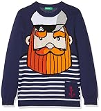 (ユナイテッドカラーズオブベネトン) UNITED COLORS OF BENETTON トップス KIDSパイレーツニット・セーター トドラー ネイビー XXS (100cm相当)