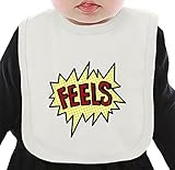 Feels ネクタイを有する有機ビブ Medium