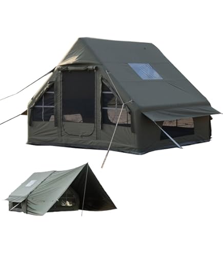 コメリ　エアフレームテントセット キャンプシーズン到来！60秒で設置ができる「エアーフレーム