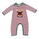 Domybestベビー服 ロンパース　春秋　ボディスーツ　コットン　赤ちゃんカバーオール　長袖　ボーダー　柔らかい　肌着　新生児　出産祝い (90) (80)