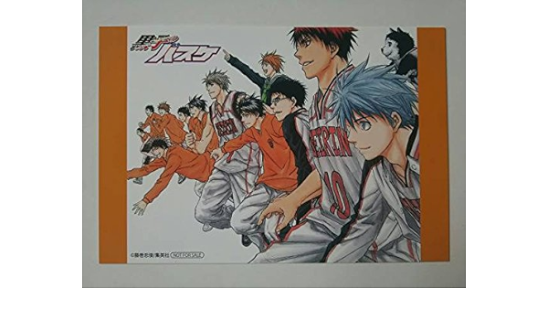 Amazon Co Jp 黒子のバスケ 原作柄 特典 イラストシート ポストカード 誠凛 黒子テツヤ2号 火神 日向 伊月 木吉 リコ 水戸部 小金井 土田 降旗 ホビー