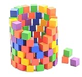 [Gallon's]積み木 カラフルで小さなキューブ積み木100個