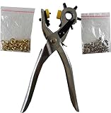 Hawk Plier King 3 - in - 1穴パンチ、スナップツールとEyeletメーカーとPlier : tp-83106