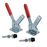 IMAGINE 2 個 201C トグルクランプ 100KG/220 lbs保持能力 押し引きアクションハンド工具