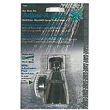 Whedon製品fp3 C adjust-a-sprayヘッド、固定マウント、クロムめっき 1.75  Inch ブラック FP3C 1