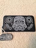 ディズニー 財布 Disney Wallet by Loungefly Black Leather Star Wars Stormtrooper [並行輸入品]