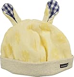 うさ耳付き うさぎさんワッチ 50-1003 イエロー SS(42～44cm)