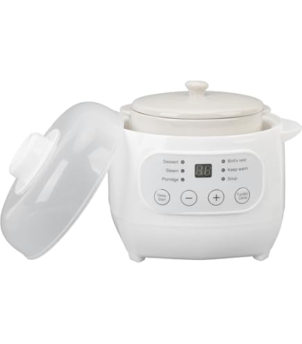 Amazon | ツインバード スロークッカー ホワイト TWINBIRD EP-D819W