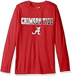 NCAAアラバマパフォーマンス長袖Tee L レッド