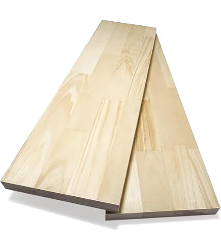Amazon.co.jp: 集成材 ゴム 無塗装 【 20mm × 100mm × 100mm 2枚セット