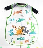 EVA エプロン 袖なし ベビー 前身頃防水タイプ F