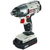 PORTER-CABLE PCC641LB 20V MAX Lithium Ion Hex Head Compact Impact Driver Kit [並行輸入品]