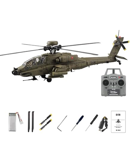 Amazon.co.jp: ヒロボー HIROBO 1/48スケール AH-64D アパッチ