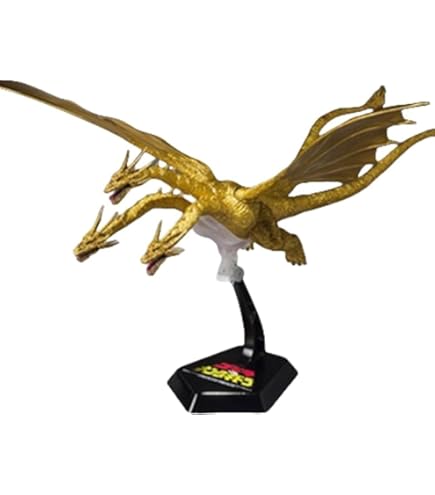 Amazon.co.jp: 超ドラゴン怪獣 キングギドラ ［ビッグサイズ46cm