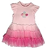Little Me (リトルミー) ベビー ガールズ チュチュ スカート付き ドレス ロンパース (ピンク) Baby Girls' Tutu Popovers (PINK MULTI) (24M(9