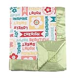 私Blankee Wordは、30 "×35" Minkyドットアップルグリーンベビー毛布/ wのMinkyジューシーフルーツを再生します