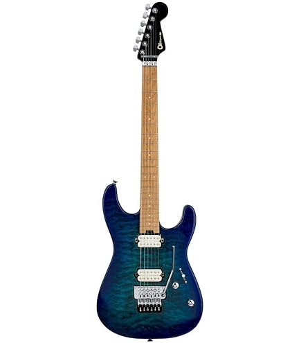 Amazon | Charvel/Pro-Mod Plus Dinky DK24 HSS 2PT EB QM Ebony