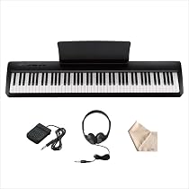 Amazon | カワイ 電子ピアノ 88鍵盤 ES60AB【ヘッドホン・ペダル付