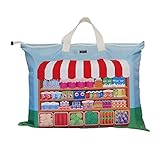 OFTON お昼寝布団バッグ(柄)【ネコポス発送】 (D:ベジショップ)