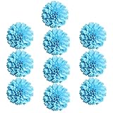 Dovewill 10個　造花　人工菊　フラワーヘッド　デコレーション　装飾花　DIY　工芸品　13色選ぶ - 色10