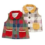 【アウトレット】Bobson ベスト (80～130cm) キムラタンの子供服 レッド 110 ( 77436x77936-154 )