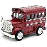 Zhhlinyuan Hot Aolly Cute Sound Pull Back School Bus Car おもちゃ Kids Children's Gift