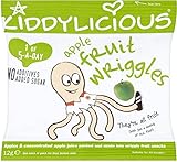 Kiddylicious Apple Fruit Wriggles 12mth+ (12g) Kiddyliciousリンゴ果実は12Mthの+ （ 12グラム）をうごめく