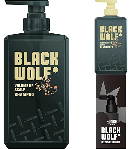 Amazon.co.jp: BLACK WOLF(ブラックウルフ) ボリュームアップ スカルプ