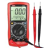 UNI-T デジタルマルチメータ 電流 電圧 抵抗 静電容量 温度 周波数 ダイオード トライオード測定 UT58C