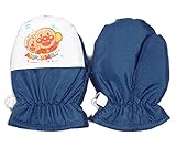 アンパンマン 笛が鳴る!キッズ用ミトン手袋 3歳児 9510 (Aネイビー)