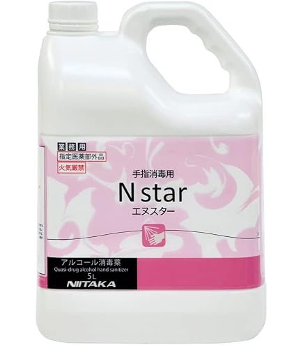 Amazon.co.jp: ニイタカ 手指消毒用 エヌスター 5L : ドラッグストア