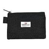 サクラクレパス メッシュケース 片面ネットタイプ カードサイズ 小 ブラック NK-44-BK