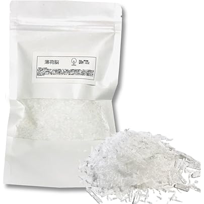 Amazon.co.jp: ハッカ結晶 薄荷脳 L-メントール クリスタル 日本製