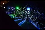 Lifbetter おしゃれ ダイヤモンド型 LED ソーラーライト 屋外 ガーデンライト ソーラ式充電 防水 綺麗 玄関 ガーデニング 用 照明 飾り 4個セット (七彩色)