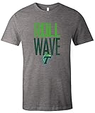 NCAA点線フレーズShort Sleeve Triblend Tシャツ 3L グレイ